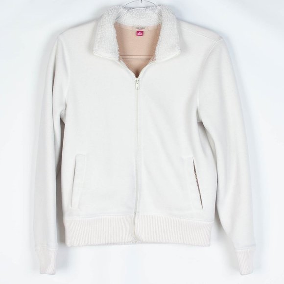 Old Navy Active Fleece Sherpa Zip Up Jacket Sz M - Picture 1 of 7